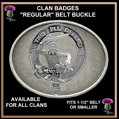 MacFarlane Clan Crest Regular Buckle