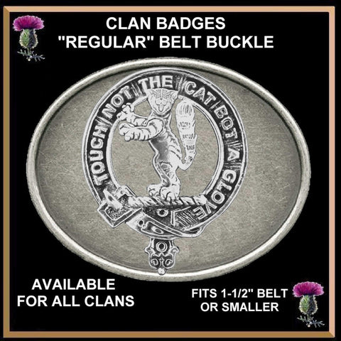 MacIntosh Clan Crest Regular Buckle