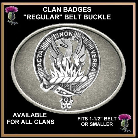 Snodgrass Clan Crest Regular Buckle