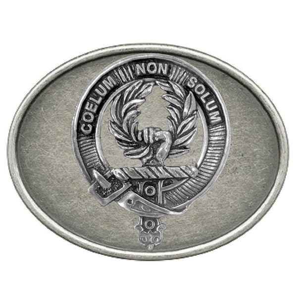 Stevenson Clan Crest Regular Buckle