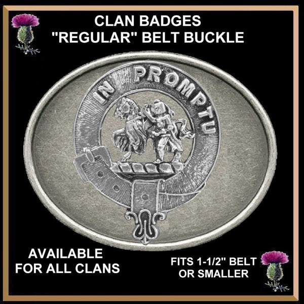 Trotter Clan Crest Regular Buckle