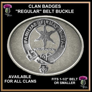 Wardlaw Clan Crest Regular Buckle