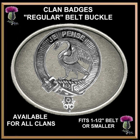 Wemyss Clan Crest Regular Buckle