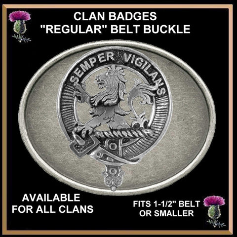 Willson Lion Clan Crest Regular Buckle