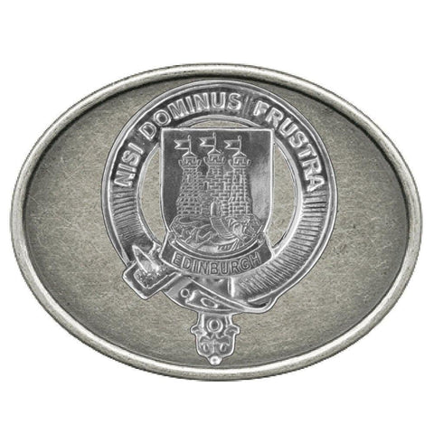 City of Edinburgh Clan Crest Regular Buckle