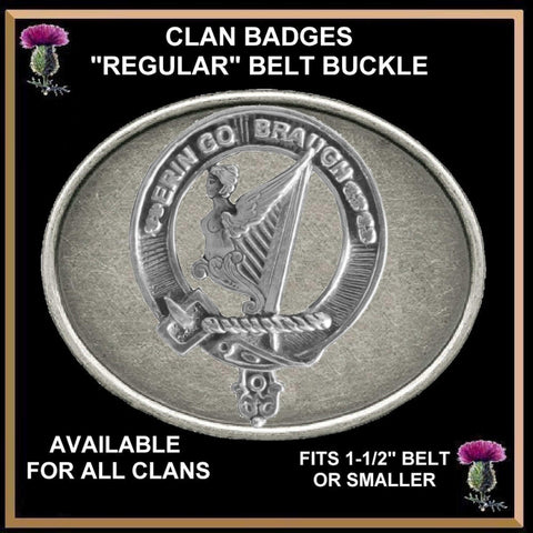 Ireland Clan Crest Regular Buckle