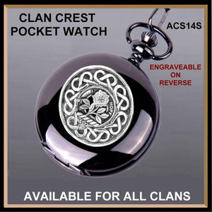 Learmont Scottish Clan Crest Pocket Watch