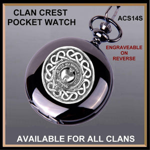 Logan Scottish Clan Crest Pocket Watch