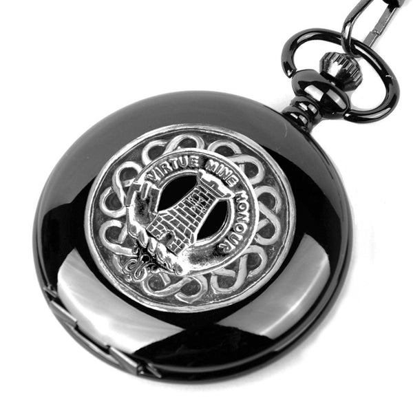 MacLean Scottish Clan Crest Pocket Watch