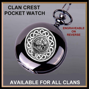 MacBain Scottish Clan Crest Pocket Watch