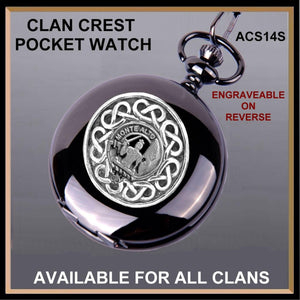 Mowatt Scottish Clan Crest Pocket Watch