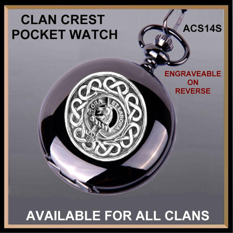 Ramsay Scottish Clan Crest Pocket Watch
