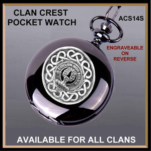Stevenson Scottish Clan Crest Pocket Watch