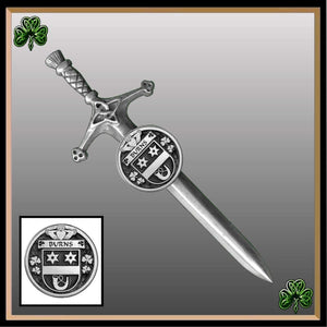 Burns Irish Coat of Arms Disk Kilt Pin