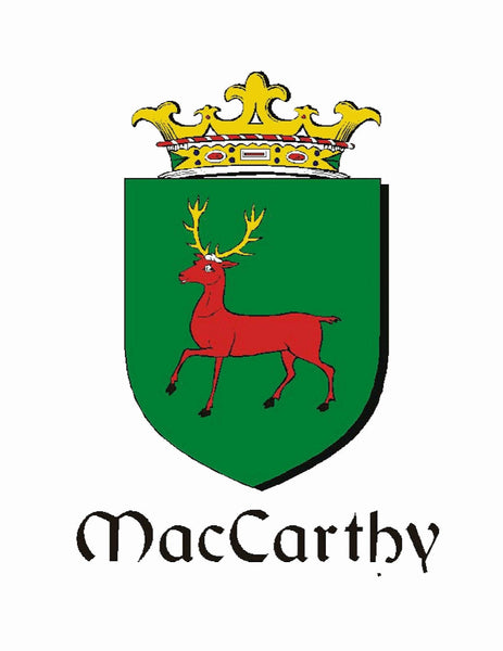 McCarthy Irish Coat of Arms Disk Kilt Pin