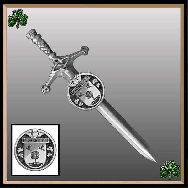 Garrity Irish Coat of Arms Disk Kilt Pin