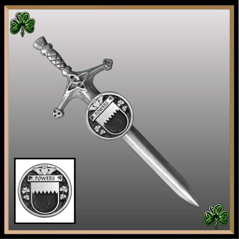 Power Irish Coat of Arms Disk Kilt Pin