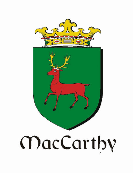 McCarthy Irish Coat of Arms Celtic Cross Pendant ~ IP04