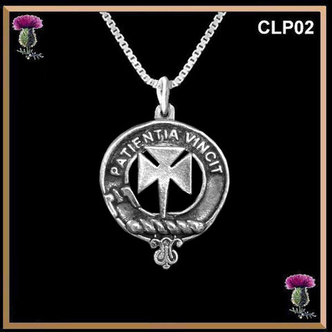Cheyne Clan Crest Scottish Pendant CLP02