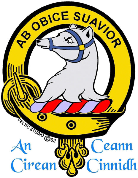 Galbraith Clan Crest Scottish Pendant CLP02