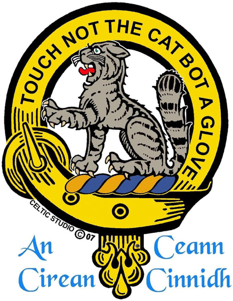 Gow Clan Crest Scottish Pendant CLP02