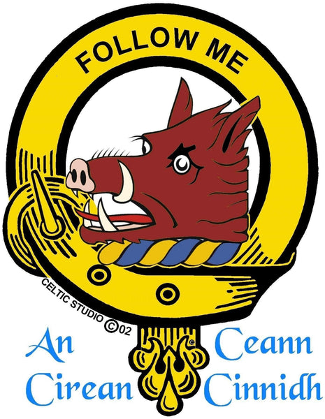Campbell Breadalbane  Clan Crest Scottish Pendant CLP02