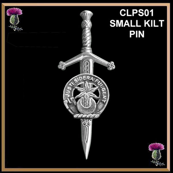 MacCall Scottish Small Clan Kilt Pin ~ CKP01