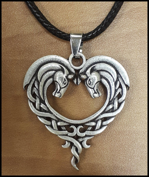 Epona Heart Interlace Pendant