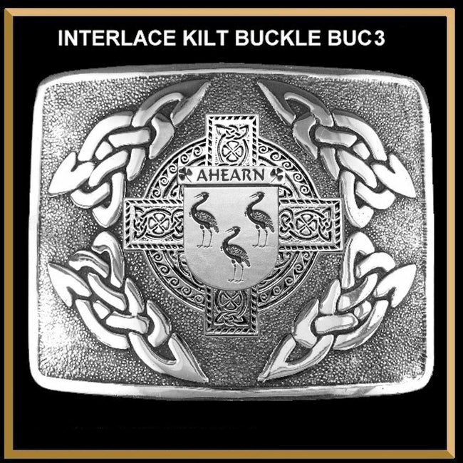 Irish Interlace Kilt Buckles