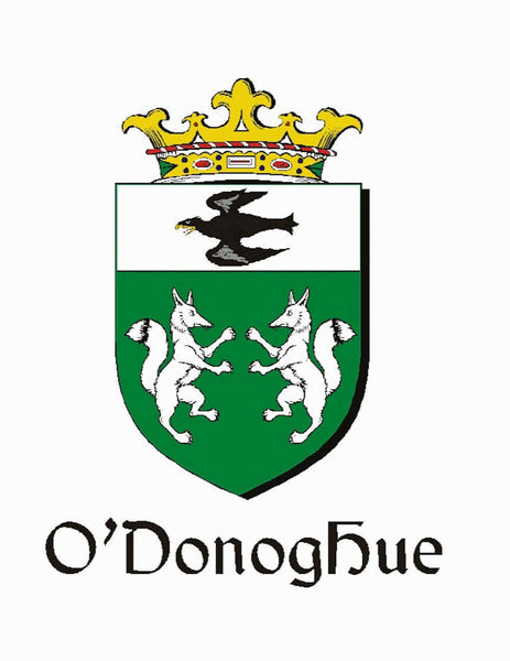 Donohue Irish Coat of Arms Interlace Kilt Buckle