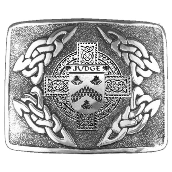 Judge Irish Coat of Arms Interlace Kilt Buckle