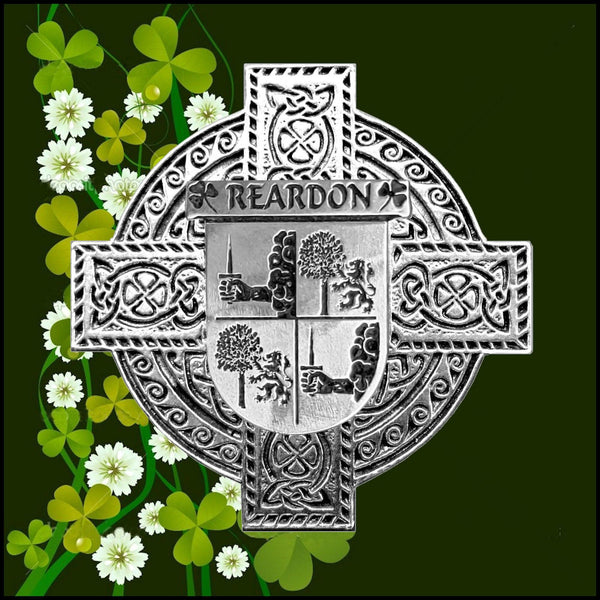 Reardon Coat of Arms Badge Beer Mug Glass Tankard