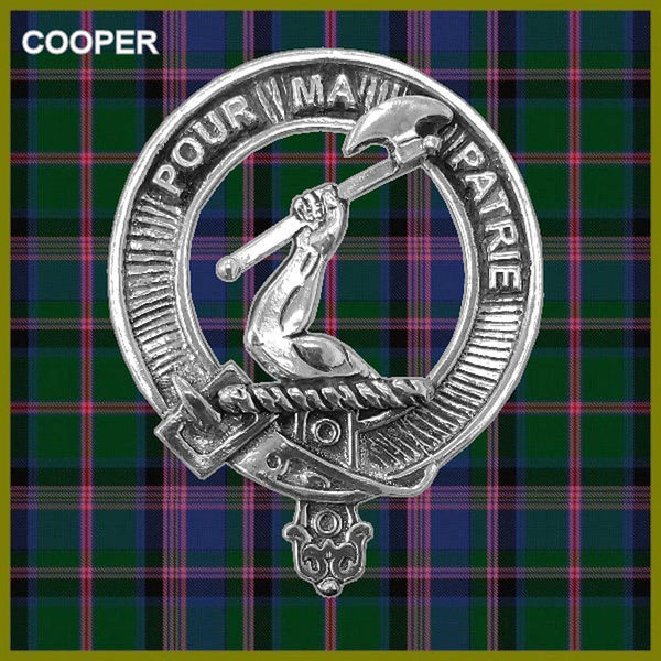 Cooper Clan Crest Regular Buckle