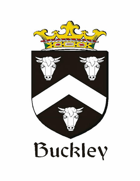 Buckley Irish Dublin Coat of Arms Badge Decanter