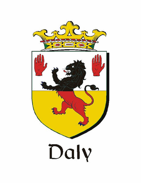 Daly Irish Dublin Coat of Arms Badge Decanter
