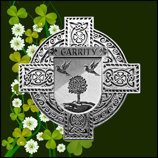 Garrity Irish Dublin Coat of Arms Badge Decanter