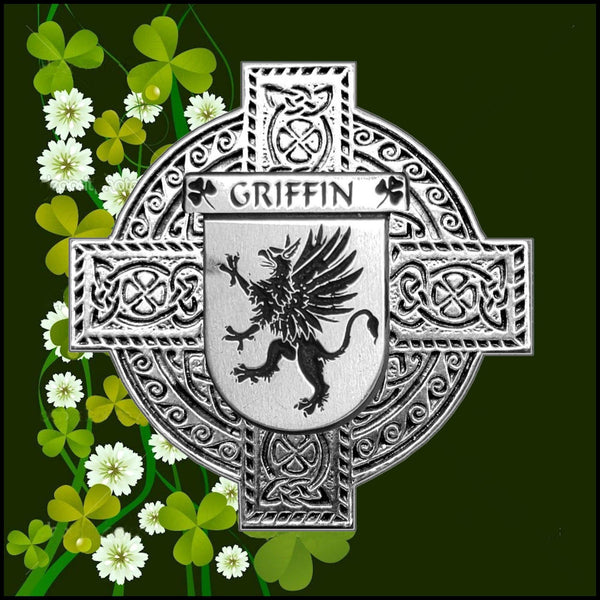 Griffin Irish Dublin Coat of Arms Badge Decanter