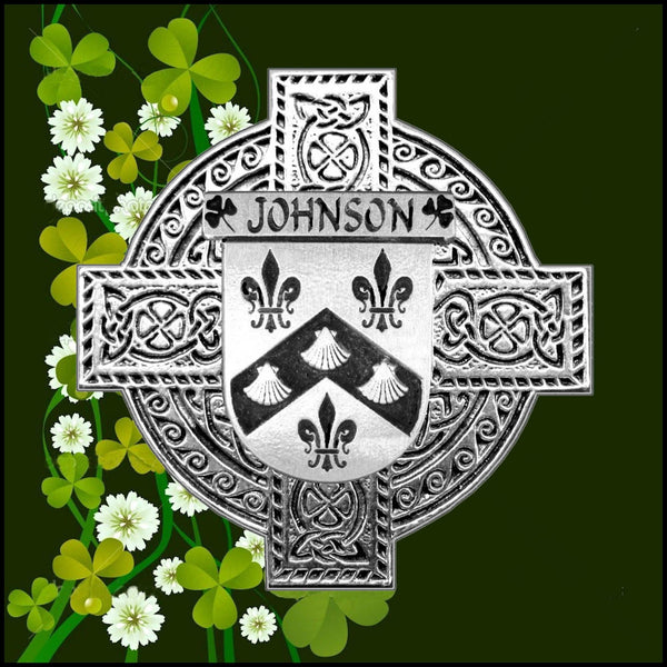Johnson Irish Dublin Coat of Arms Badge Decanter