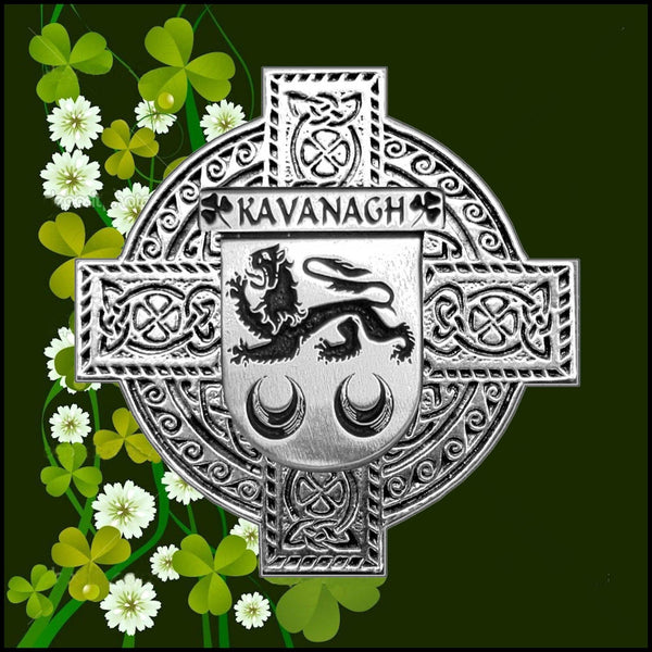 Kavanagh Irish Dublin Coat of Arms Badge Decanter