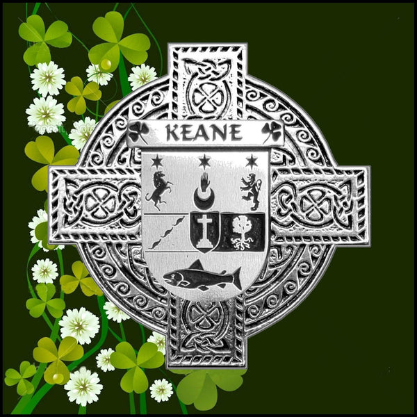 Keane Irish Dublin Coat of Arms Badge Decanter