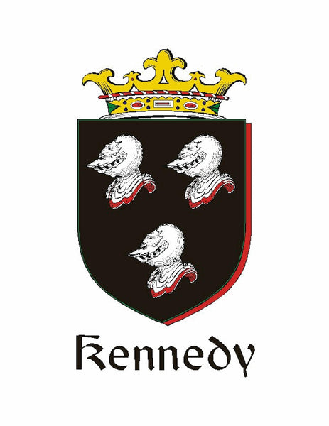 Kennedy Irish Dublin Coat of Arms Badge Decanter