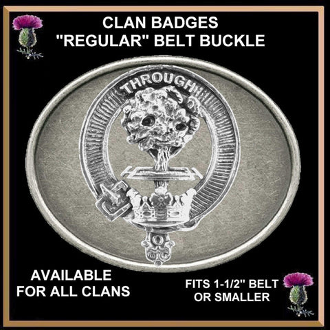 Hamilton Clan Crest Regular Buckle