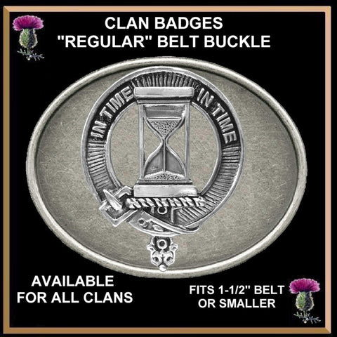 Houstan Clan Crest Regular Buckle