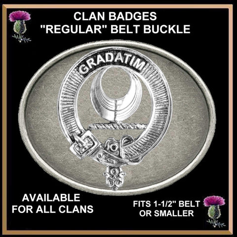 Kilgour Clan Crest Regular Buckle