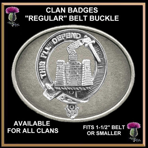 Kincaid Clan Crest Regular Buckle