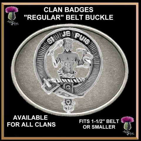 Livingston Clan Crest Regular Buckle
