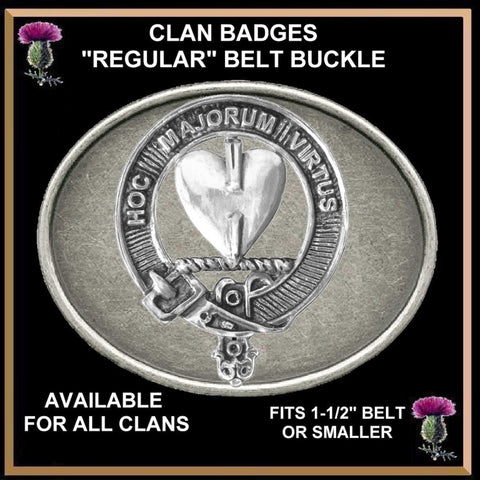 Logan Clan Crest Regular Buckle