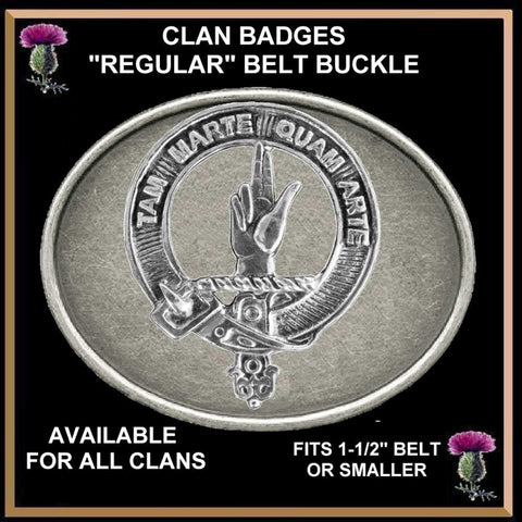 Logie Clan Crest Regular Buckle