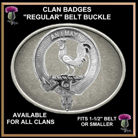 Lyle Clan Crest Regular Buckle