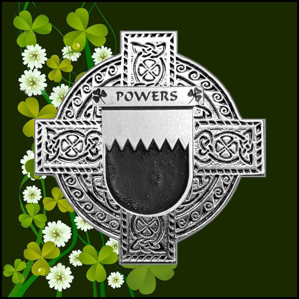 Powers Irish Dublin Coat of Arms Badge Decanter